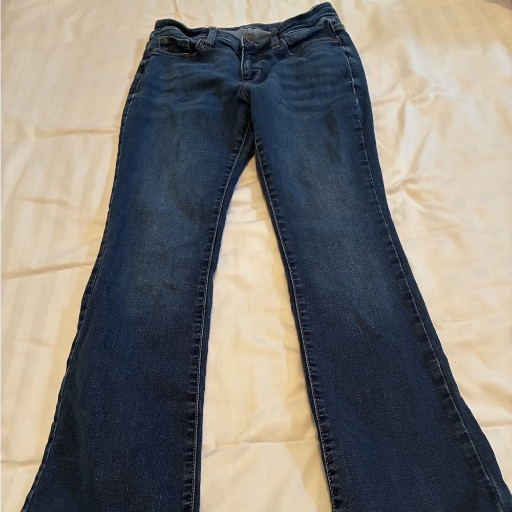 St. John's Bay Dark Blue Boot Cut Jeans